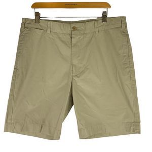 Bills Khaki Men's size 36 Poplin tropical cotton flat front shorts